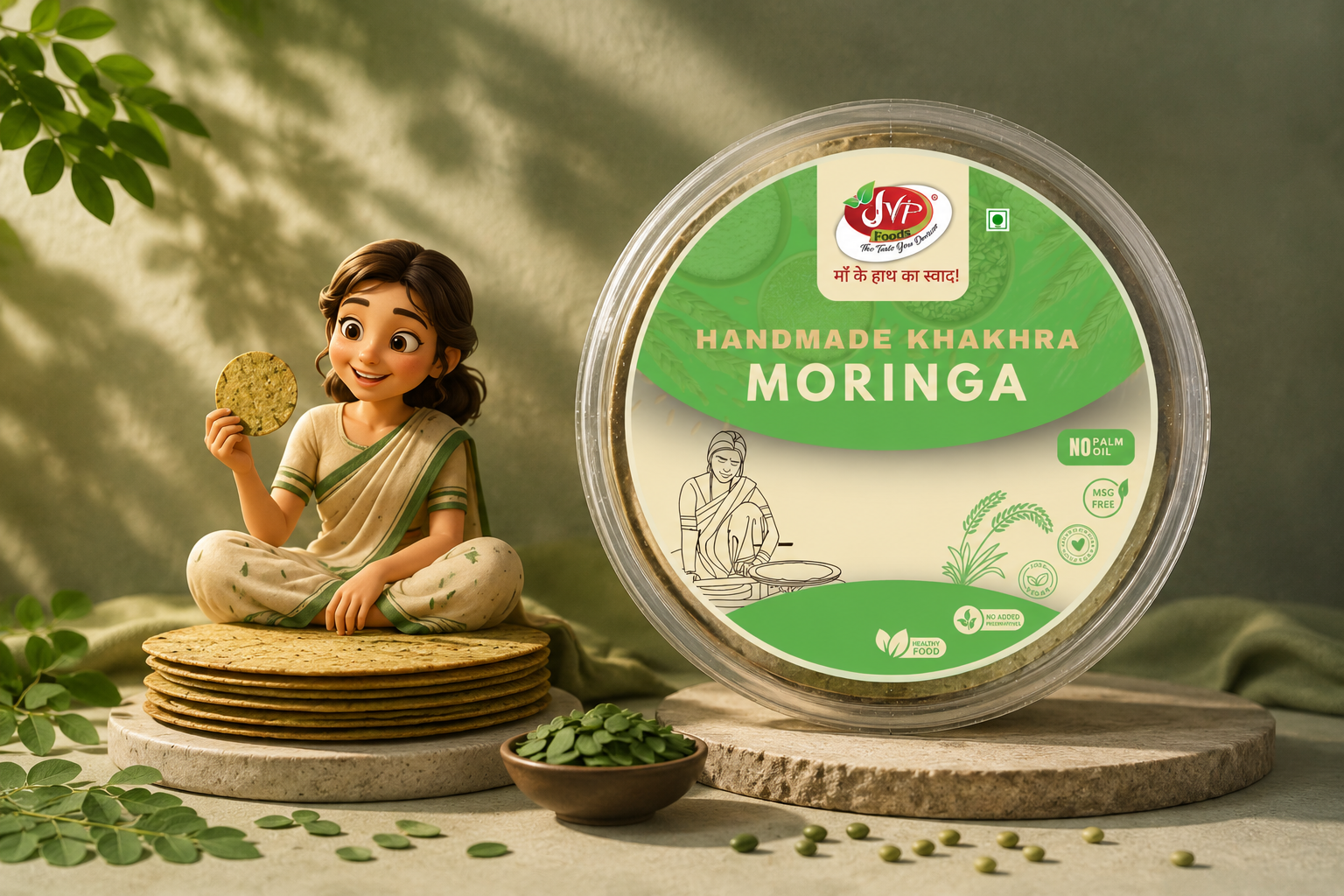 Moringa Khakhra